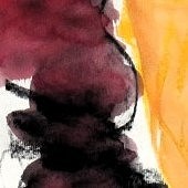 ohne titel, 2024, mischtechnik auf papier, 42,4x61 cm, copyright vg bildkunst + axel h�ptner